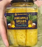 Mängden socker i Pineapple spears