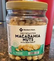 Mängden socker i Dry Roasted Macadamia Nuts with Sea Salt