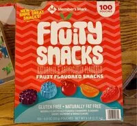 Mängden socker i Fruity Snacks