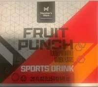 Mängden socker i Fruit Punch Sports Drink