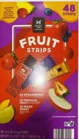 Mängden socker i Fruit strips