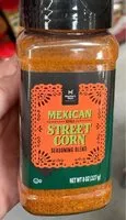Mängden socker i Mexican Style Street Corn Seasoning Blend