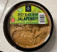 Mängden socker i Spicy black bean jalapeno dip