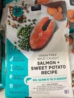 Mängden socker i Grain Free Salmon & Sweet Potato
