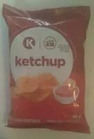 Mängden socker i Ketchup Potato Chips