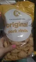 Mängden socker i Circle K Original Pork Rinds