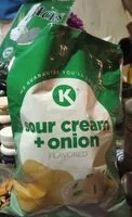 Mängden socker i Circle k sour cream and onion chips