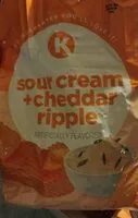 Mängden socker i Sour Ceam + Cheddar Ripple