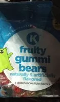 Mängden socker i Fruity gummi bears