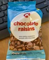 Mängden socker i Chocolate raisins