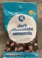 Mängden socker i Dark Chocolate Almonds