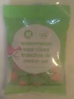 Mängden socker i Watermelon Sour Slices
