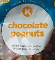 Mängden socker i Chocolate peanuts