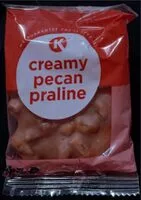 Mängden socker i Creamy pecan praline