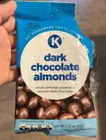 Mängden socker i Dark chocolate almonds