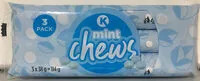 Mängden socker i mint chews