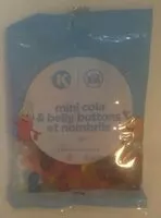 Mängden socker i Mini Cola & Belly Buttons