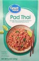 Mängden socker i Pad Thai