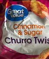 Mängden socker i Cinnamon & Sugar Churro Twists