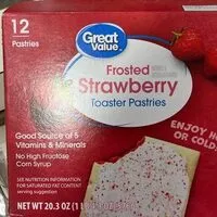 Mängden socker i Frosted strawberry toaster pastries