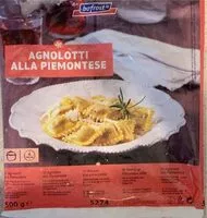 Mängden socker i Agnolotti alla piemontese
