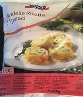 Mängden socker i Tondelle Ricotta e spinaci