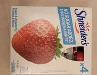 Mängden socker i Pommes fraise