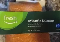 Mängden socker i Atlantic salmon
