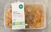 Mängden socker i Penne alla vodka