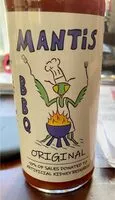 Mängden socker i Mantis BBQ sauce original