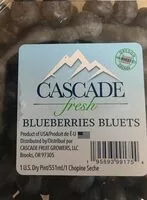 Mängden socker i Blueberries