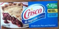 Mängden socker i Crisco Shortening tout végétal