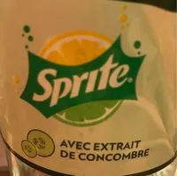 Mängden socker i Sprite a l'extrait de concombre