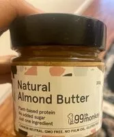 Mängden socker i Almond butter
