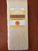 Mängden socker i Cantal