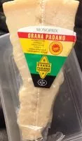 Mängden socker i Grana padano
