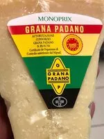 Mängden socker i Grana padano