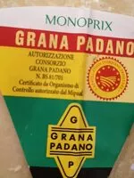 Mängden socker i Grana padano
