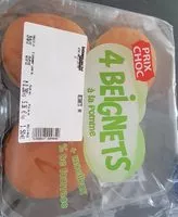 Mängden socker i beignets à la pomme