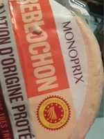 Mängden socker i Roblochon AOP