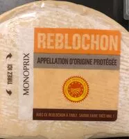 Mängden socker i Reblochon