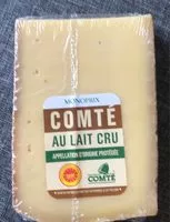 Mängden socker i Comté au lait cru