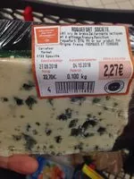 Mängden socker i Roquefort société