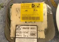 Mängden socker i roquefort societe