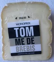 Mängden socker i Tomme de brebis