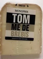 Mängden socker i Tomme de brebis
