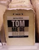 Mängden socker i Tomme de Brebis