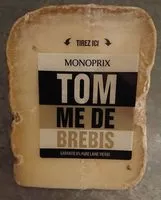 Mängden socker i Tomme de brebis