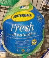 Mängden socker i Fresh All Natural Premium Young Turkey