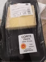 Mängden socker i Comté fruité